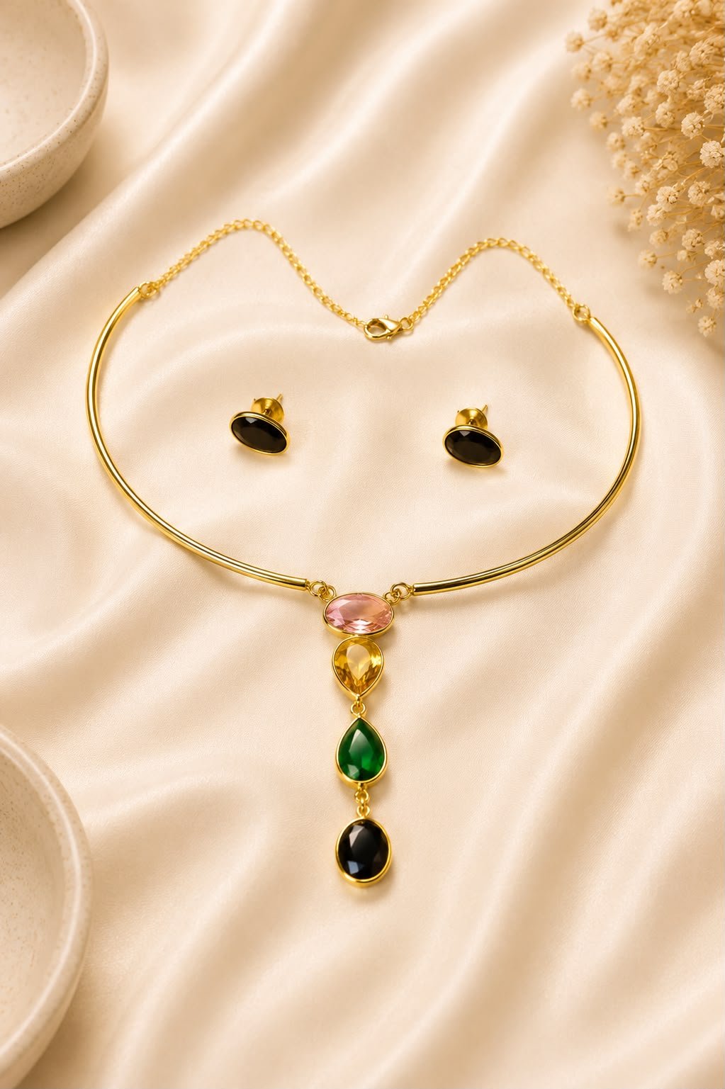 Prism Luxe Party Wear Necklace Set