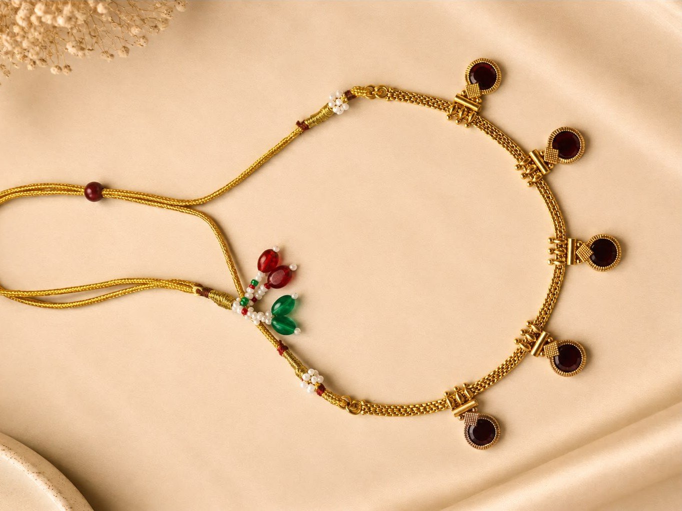 Heritage Ruby Necklace Set